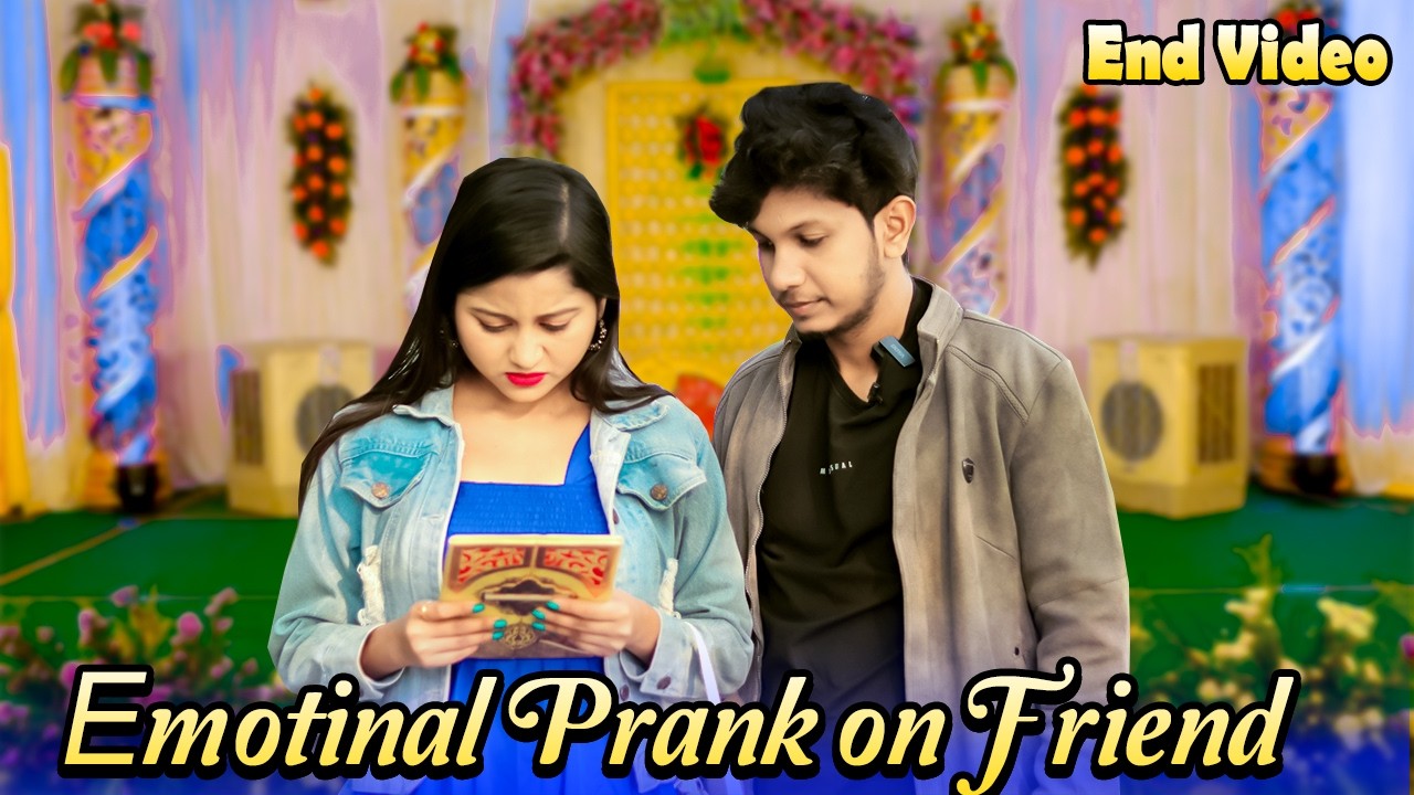 Emotionall Prank on Friend 💔|| Mere Saadhi ka Card dekhkar rim sad hogaya😭|| The Prank Factory