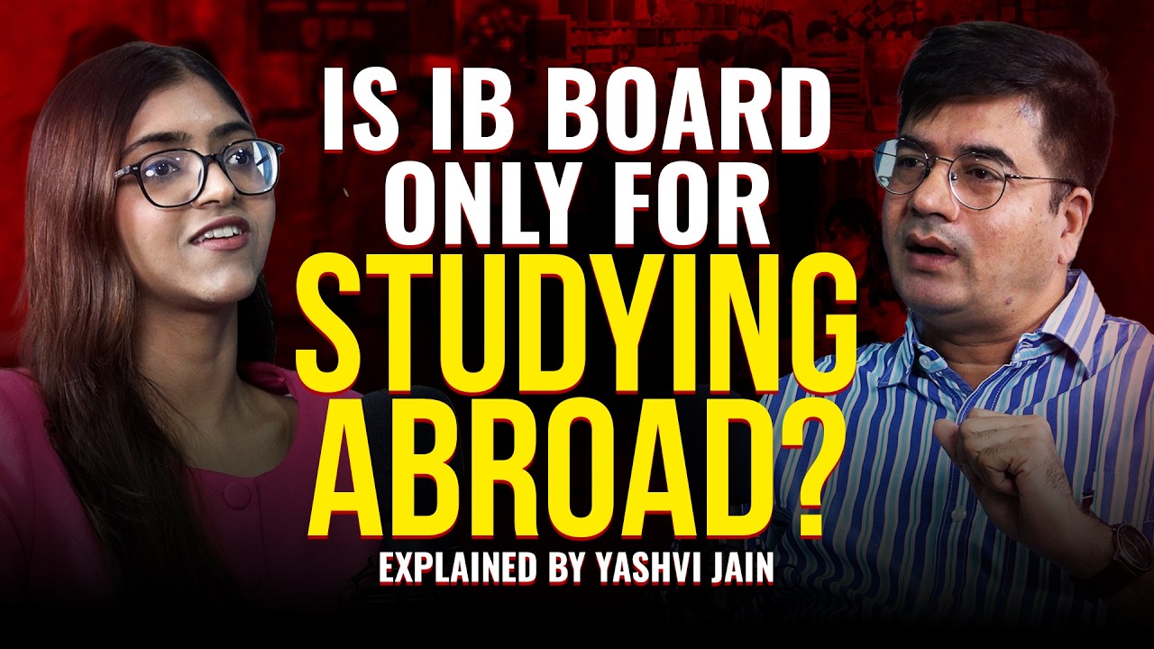 Is IB Board ONLY for Abroad Studies? Biggest Myth Busted! by Yashvi Jain in TCS by Navin Bachhawat