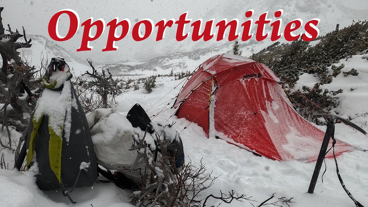 Collapsing a 4 Season Tent in a Ground Blizzard | Hilleberg Jannu | Winter Landscape Photography