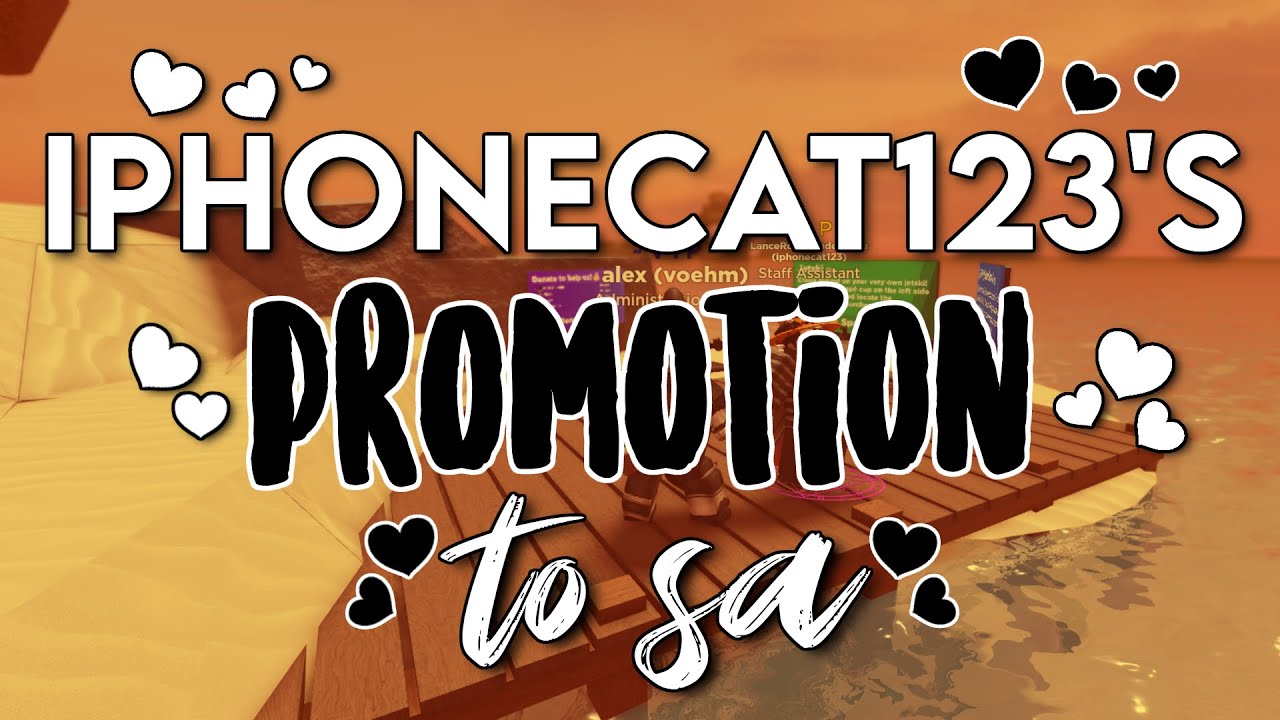 iphonecat123&rsquo;s promotion to SA! | Frappe