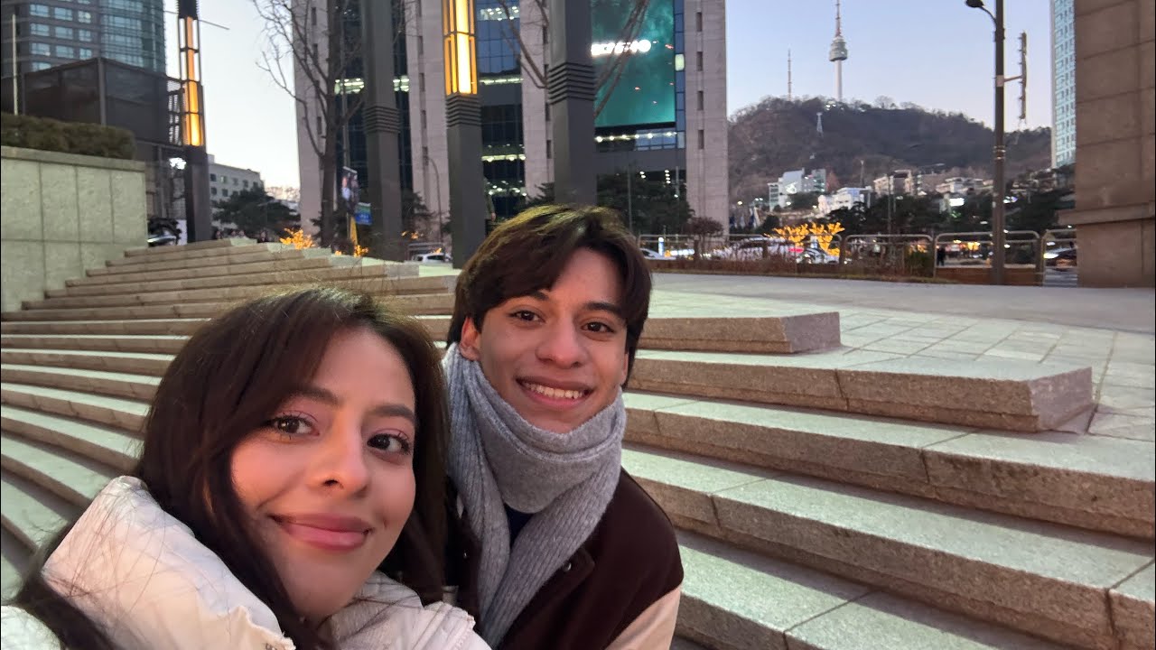 VLOG | Comiendo comida callejera en Corea del Sur 🇰🇷 + Namsan Tower