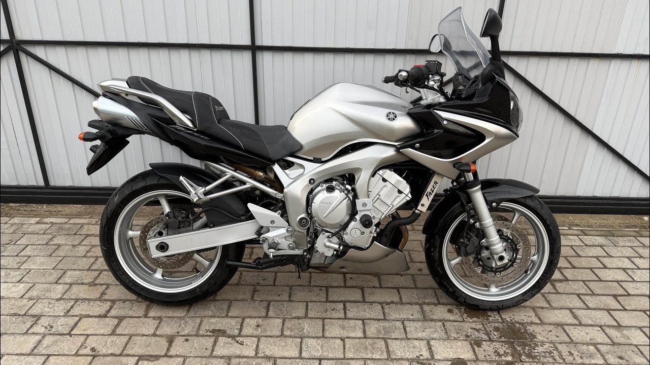 Обзор мотоцикла Yamaha , FZ6s, 2004 год. 