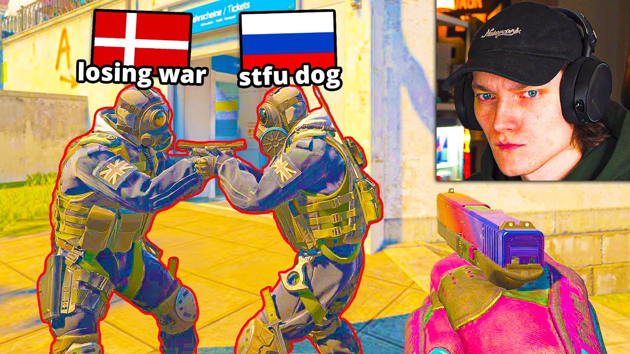 When a Russian queues into Danish 3-Stack...