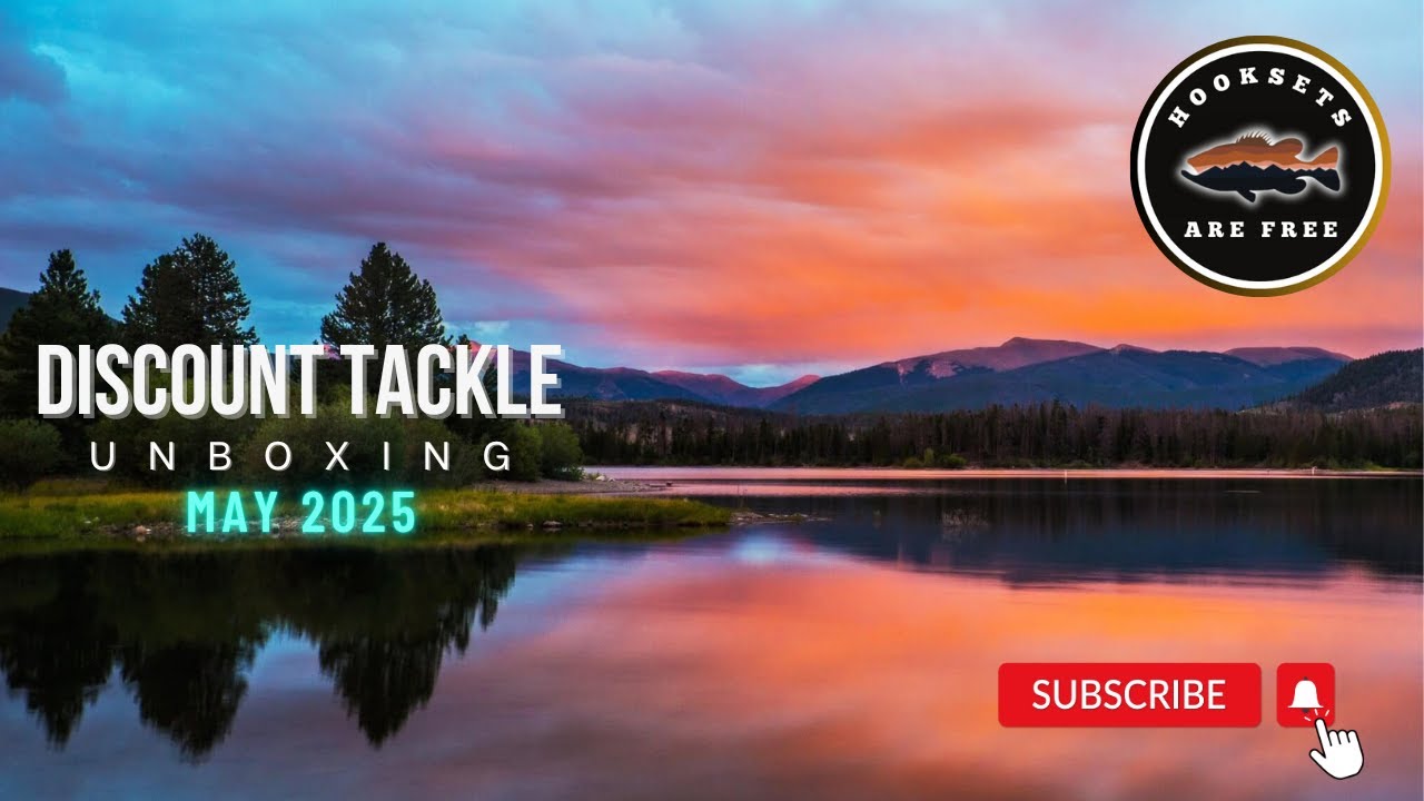 Discount Tackle Unboxing - May 2025 - New Bass Fishing Lures