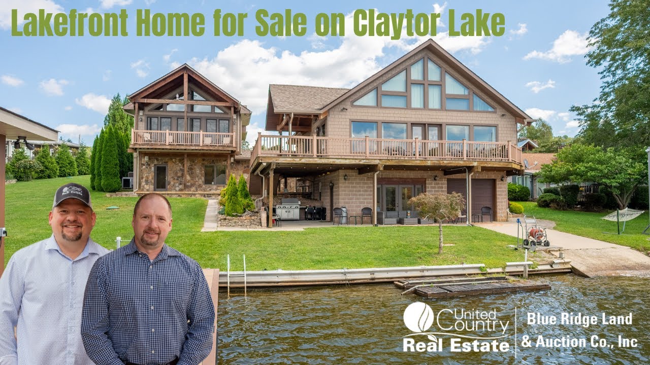 SOLD - Lakefront Home for Sale on Claytor Lake