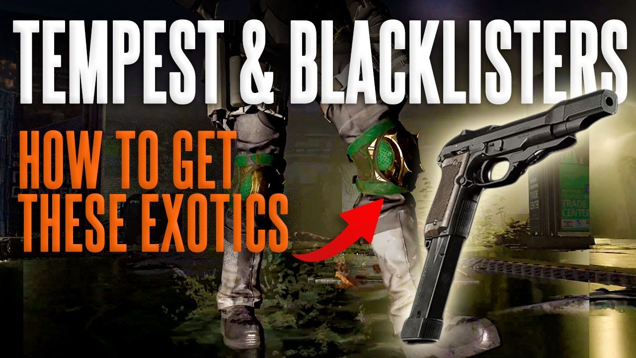 The Division 2 &mdash; как получить экзотический пистолет Tempest и наколенник Backslisters (ГАРАНТИРОВ...