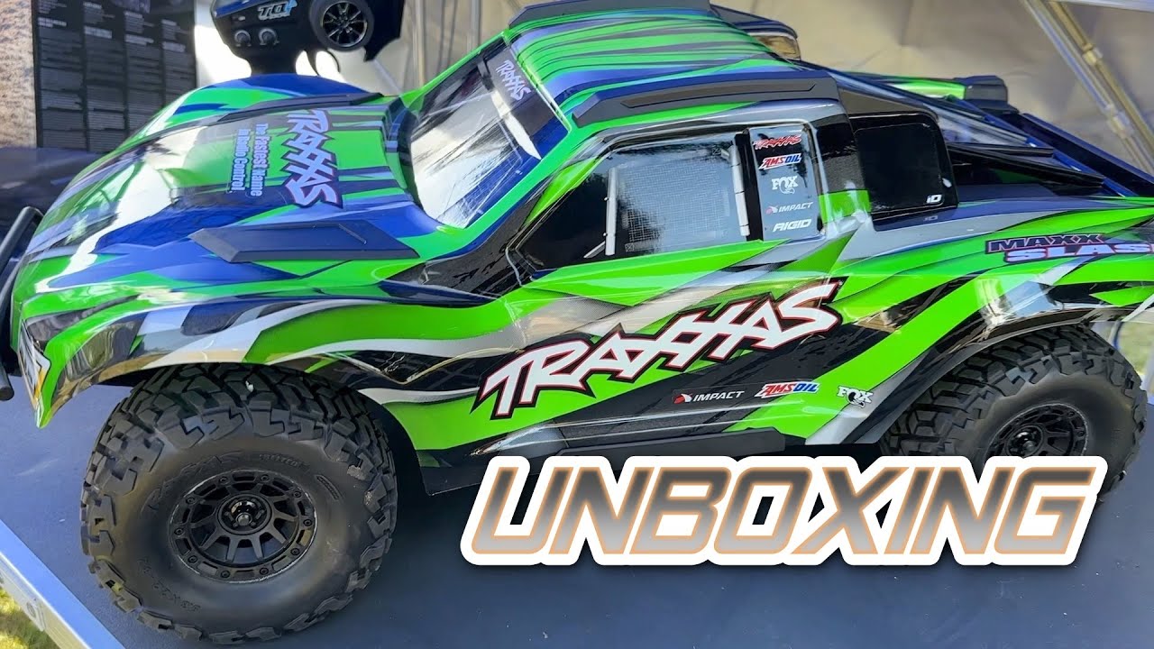 Traxxas Maxx Slash - Unboxing auf dem Bashertreffen Hämelsee