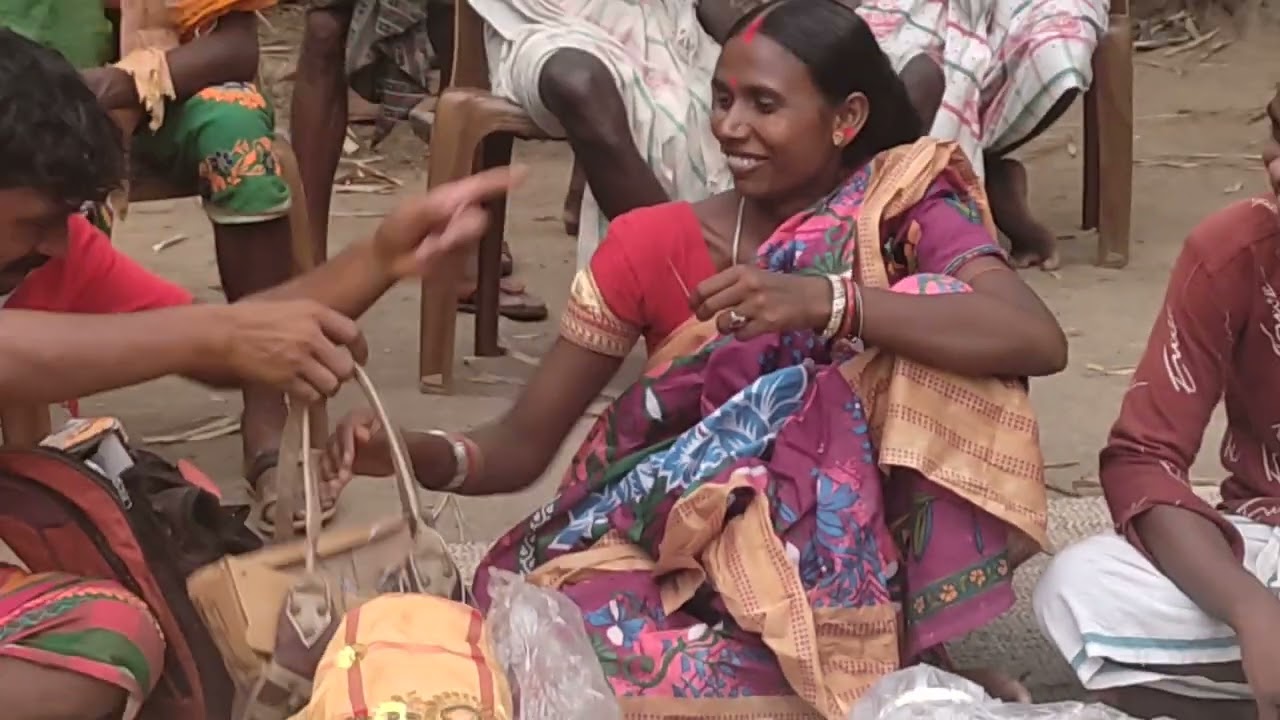 Maare Bapla ho aadi moj geaa.#Santalvideo #baplavideo.GOLOM AADI SOLOM GE