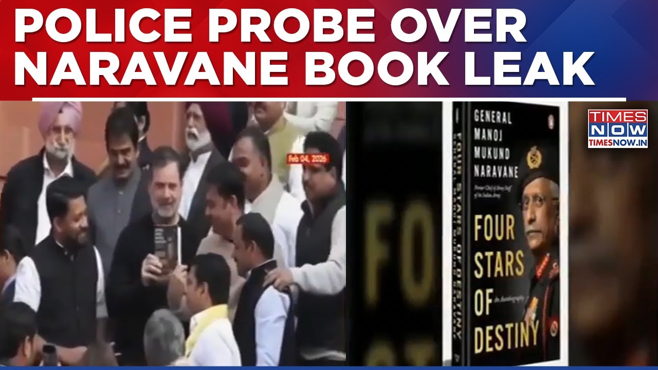 Delhi Police Probe Leak Of Ex-Army Gen Naravane's Unpublished Book After Pre-Print PDF Found Online