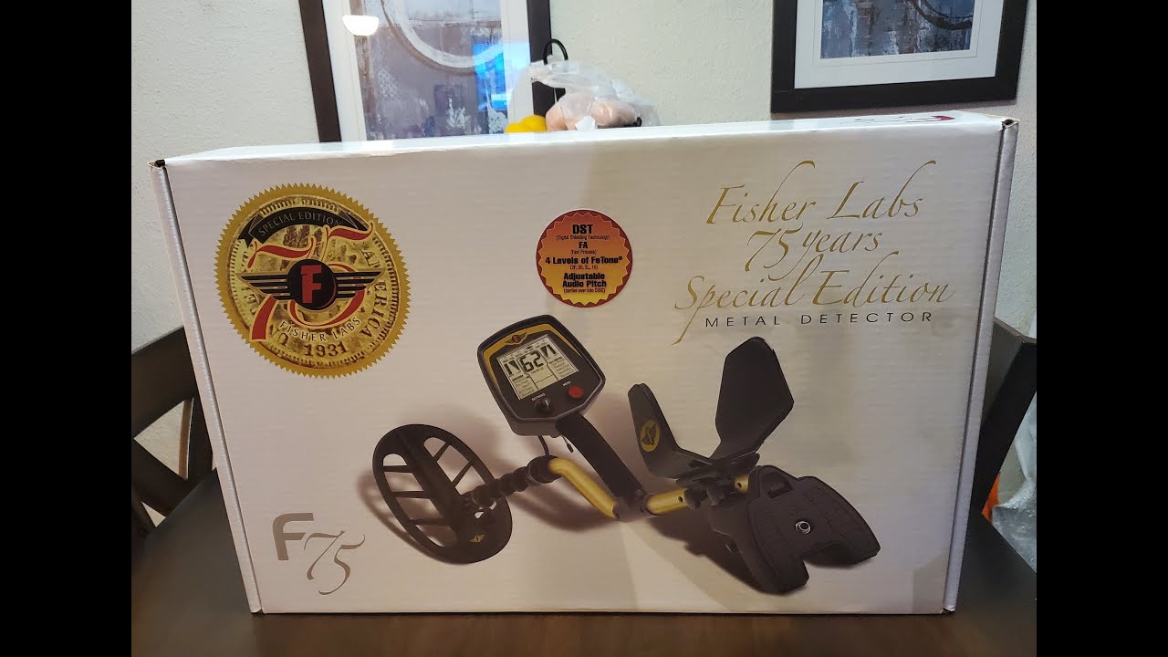 Unboxing Fisher Lab F75 Metal Detector