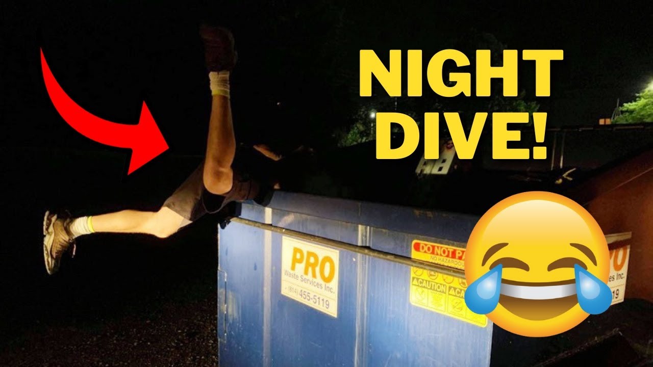 Night Time Dumpster Diving!