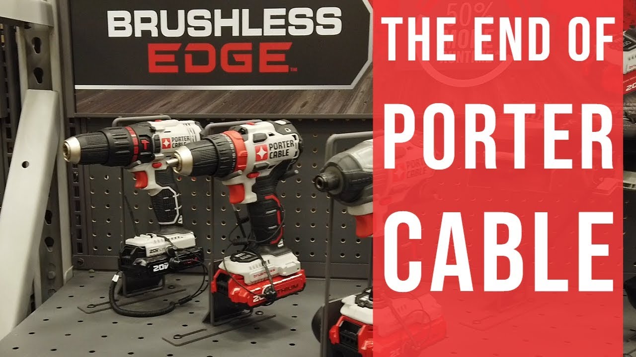 Is This the End of Porter Cable?  (Killed by Craftsman)
