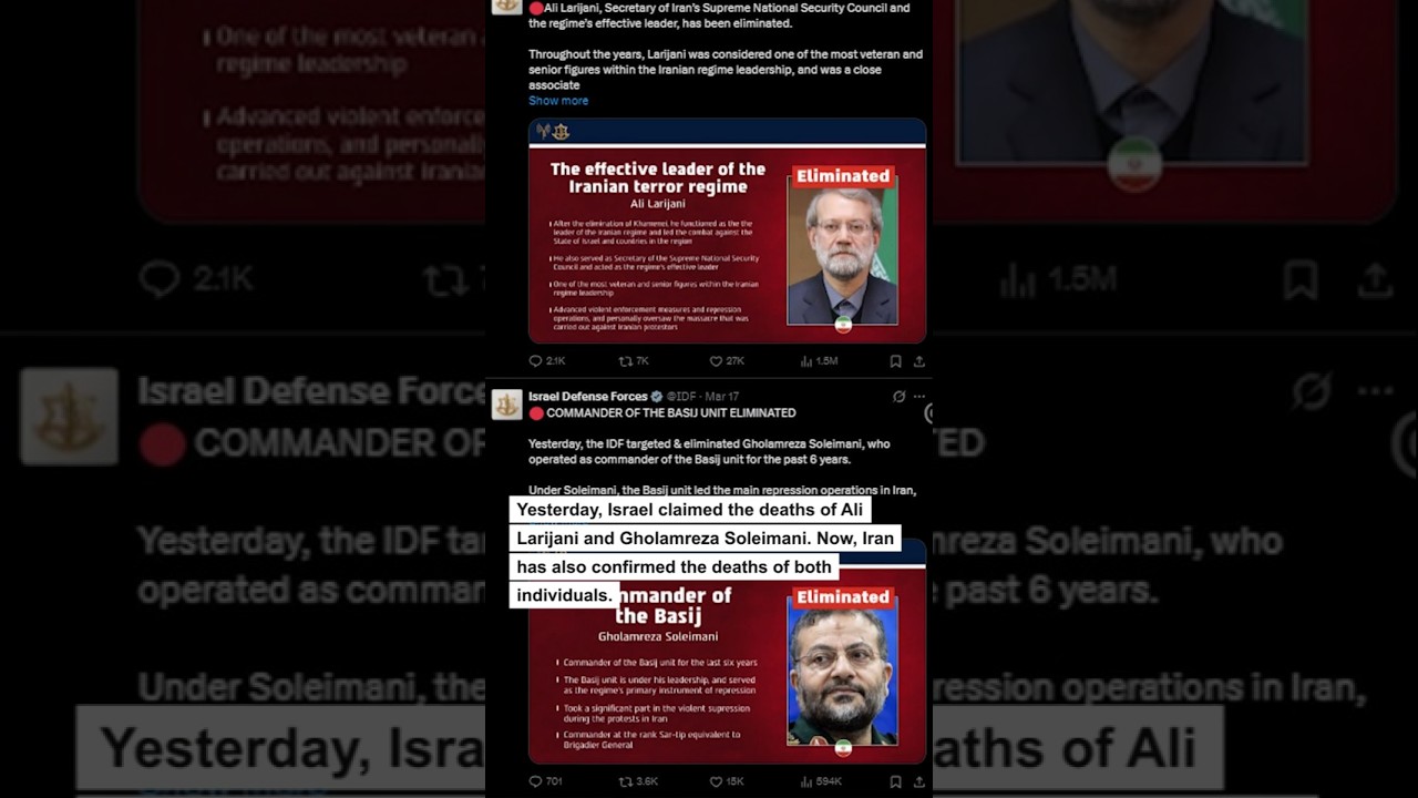 Iran Confirms Deaths, Launches Massive Attack on Israel #shorts #geopolitics