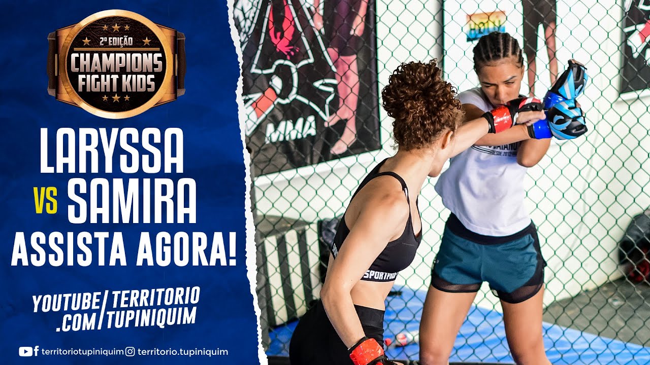 Laryssa vs Samira - Champions Fight Kids 2
