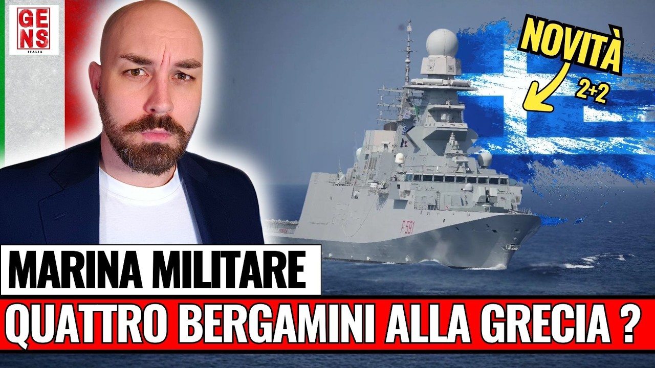 La MARINA MILITARE ITALIANA pronta a VENDERE QUATTRO FREGATE BERGAMINI alla GRECIA ?