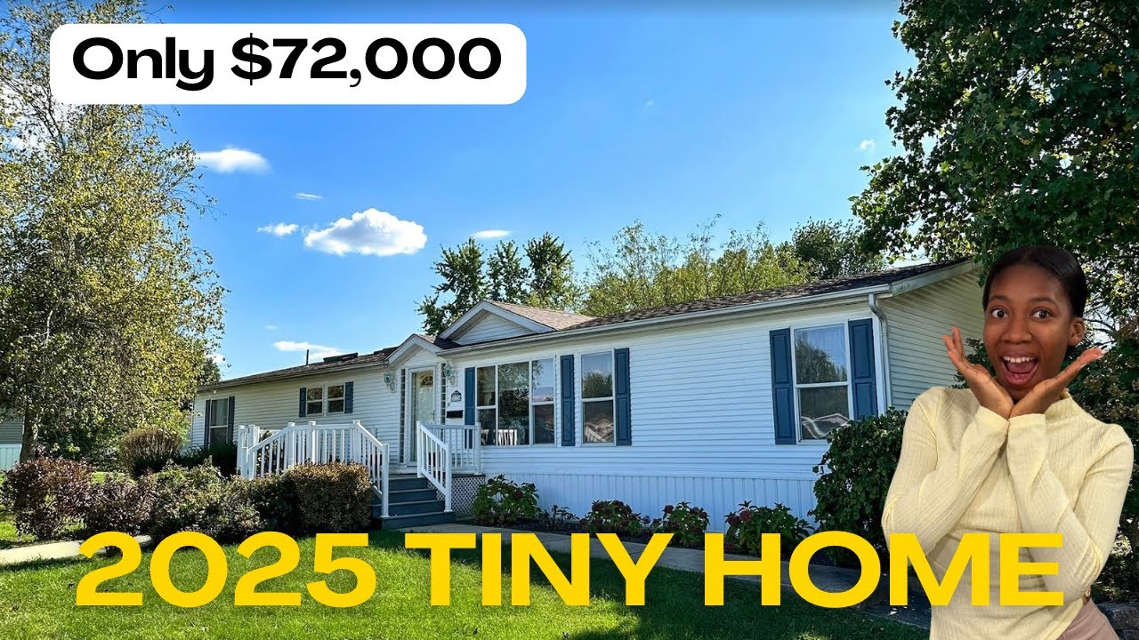 INSIDE BRAND NEW $72,000 LUXURY TINY MOBILE HOME 