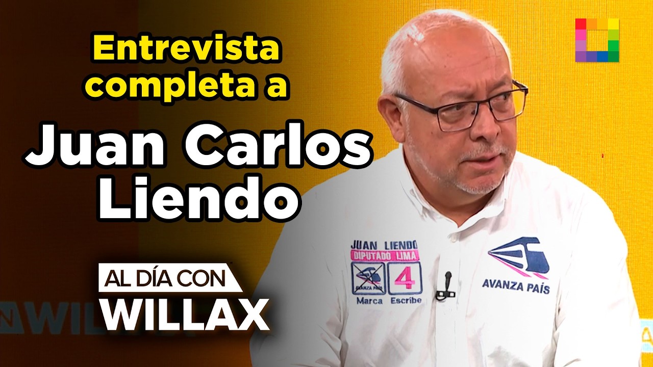 Al Día con Willax - MAR 10 - ENTREVISTA COMPLETA A JUAN CARLOS LIENDO, EXJEFE DE LA DINI | Willax