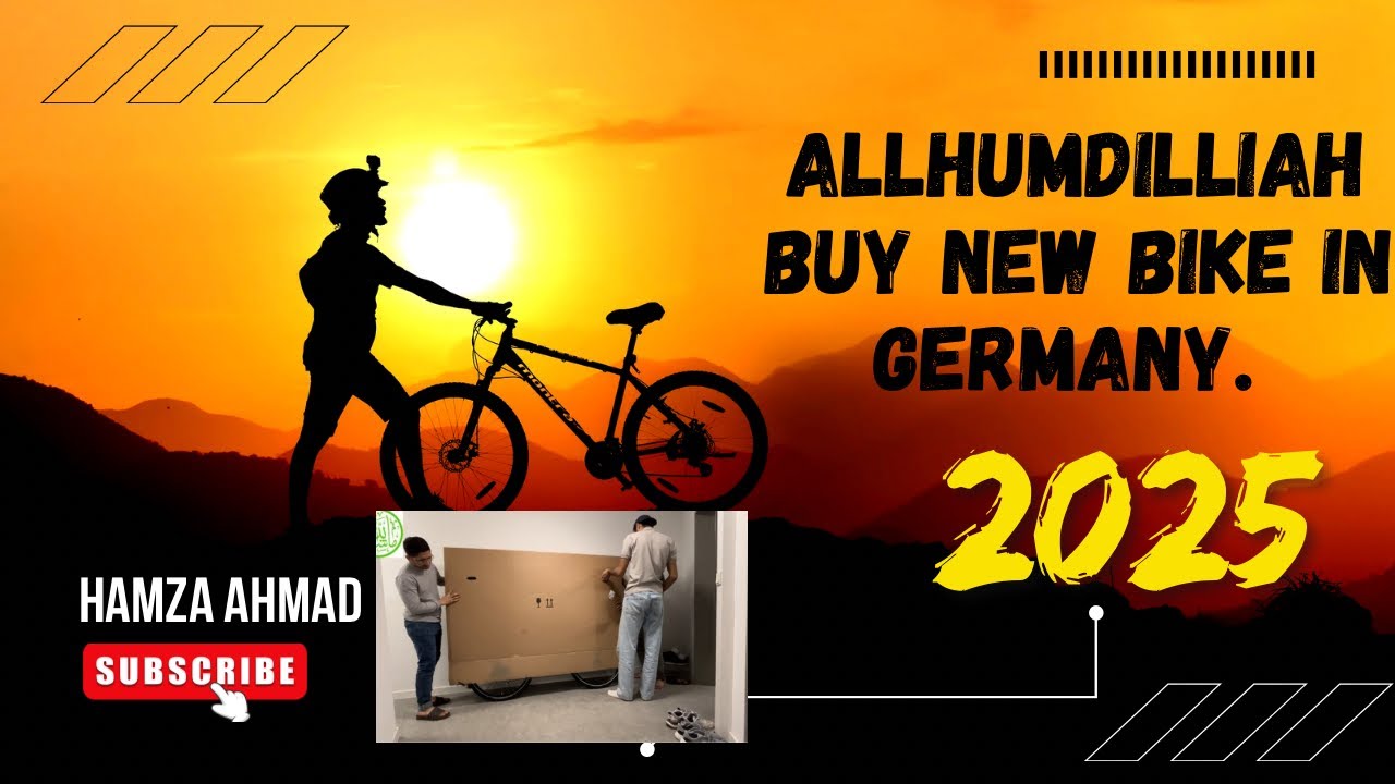 Allhumdilliah buy new bike in Germany 🇩🇪 | Hamza Ahmad | 2025 |