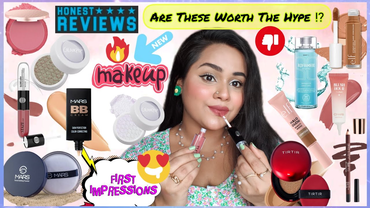 🥵 Trying *VIRAL & HYPED* Makeup Products🌸/Honest Review 💯|| 