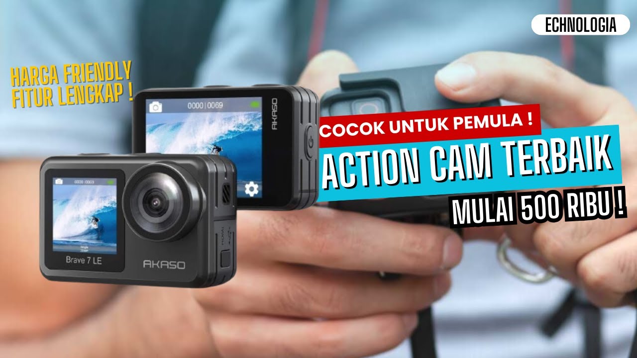 5 Rekomendasi ACTION CAM Berkualitas 2025 ! Cocok Buat Pemula & Upgrade Tipis-Tipis !!