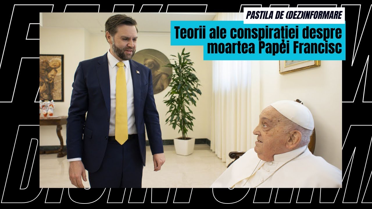 Teorii ale conspirației despre moartea Papei Francisc