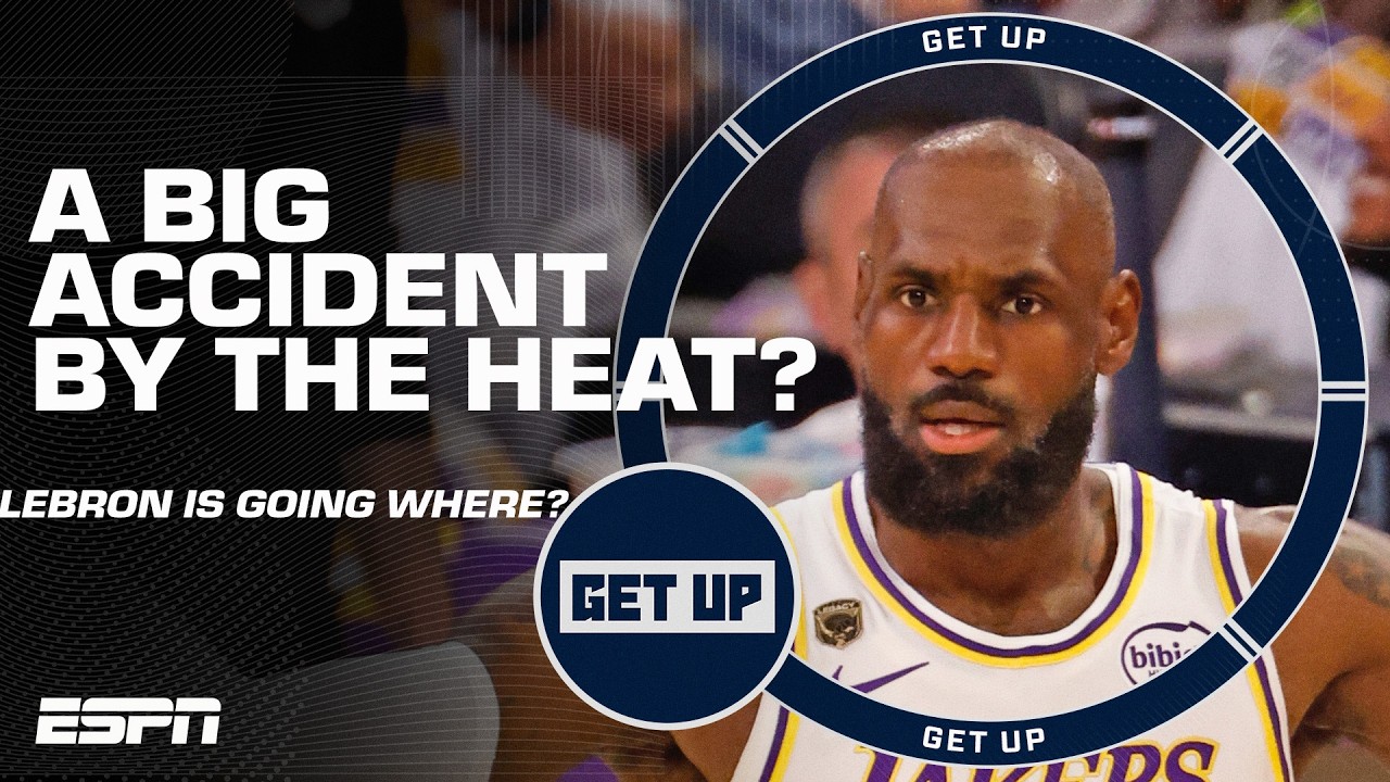 Is LeBron James now going to Miami after what was posted on YouTube?! 😬👀 | Get Up