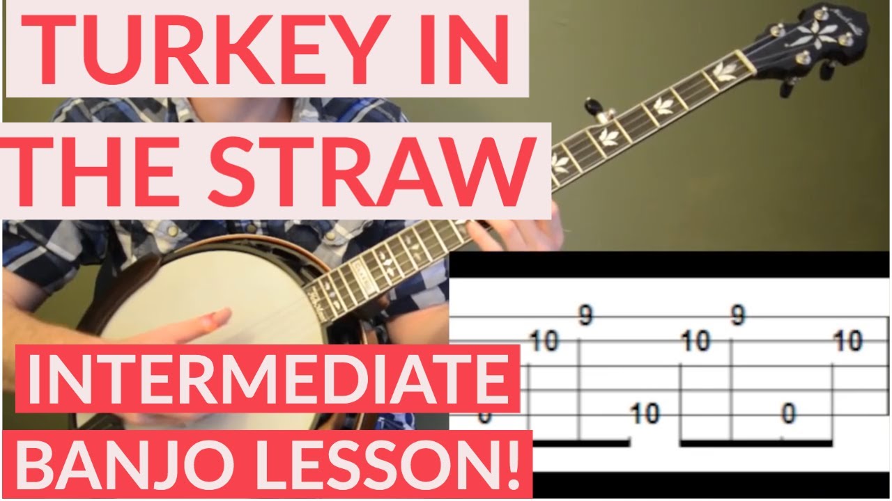 Turkey In The Straw | Intermediate Bluegrass Banjo Lesson With Tab