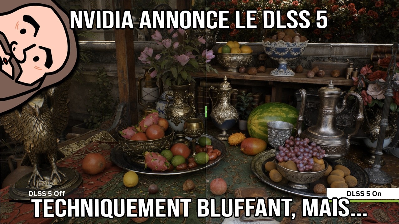 DLSS 5 annoncé par Nvidia - Techniquement impressionnant.. Artistiquement par contre...