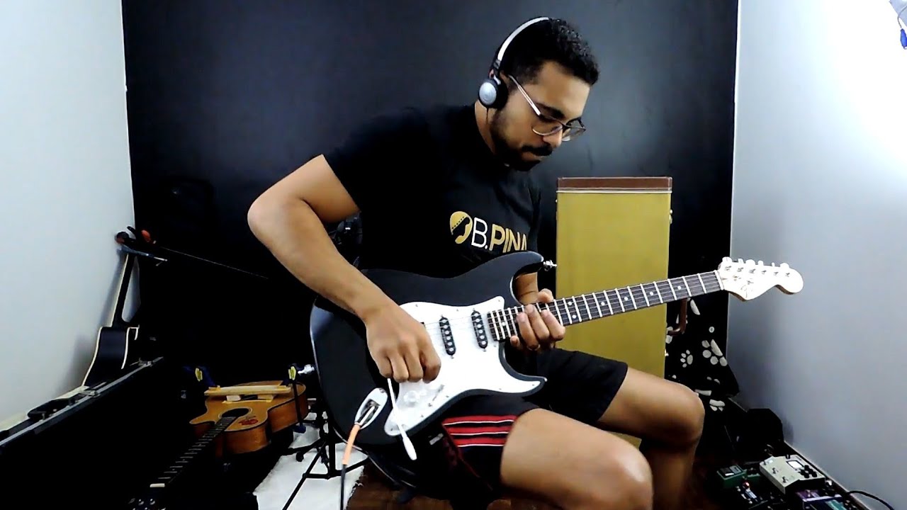 Guitarra Stratocaster com peças Genuinas Fender e Captadores Seymour Duncan