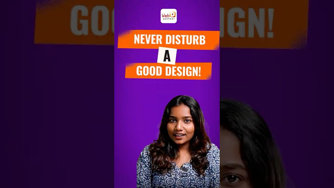Never Disturb a Good Design ✨ | Smart Design Lesson