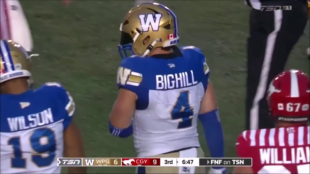 Winnipeg Blue Bombers Adam Bighill 2023 Regular Season Highlights