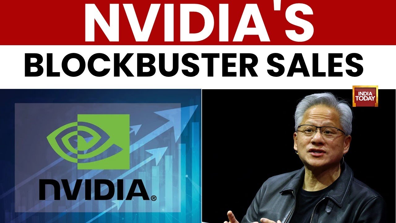 NVIDIA's $57B Sales Ignite Global Tech Rally | Temasek CEO Warns | Sensex Surges 513 Pts