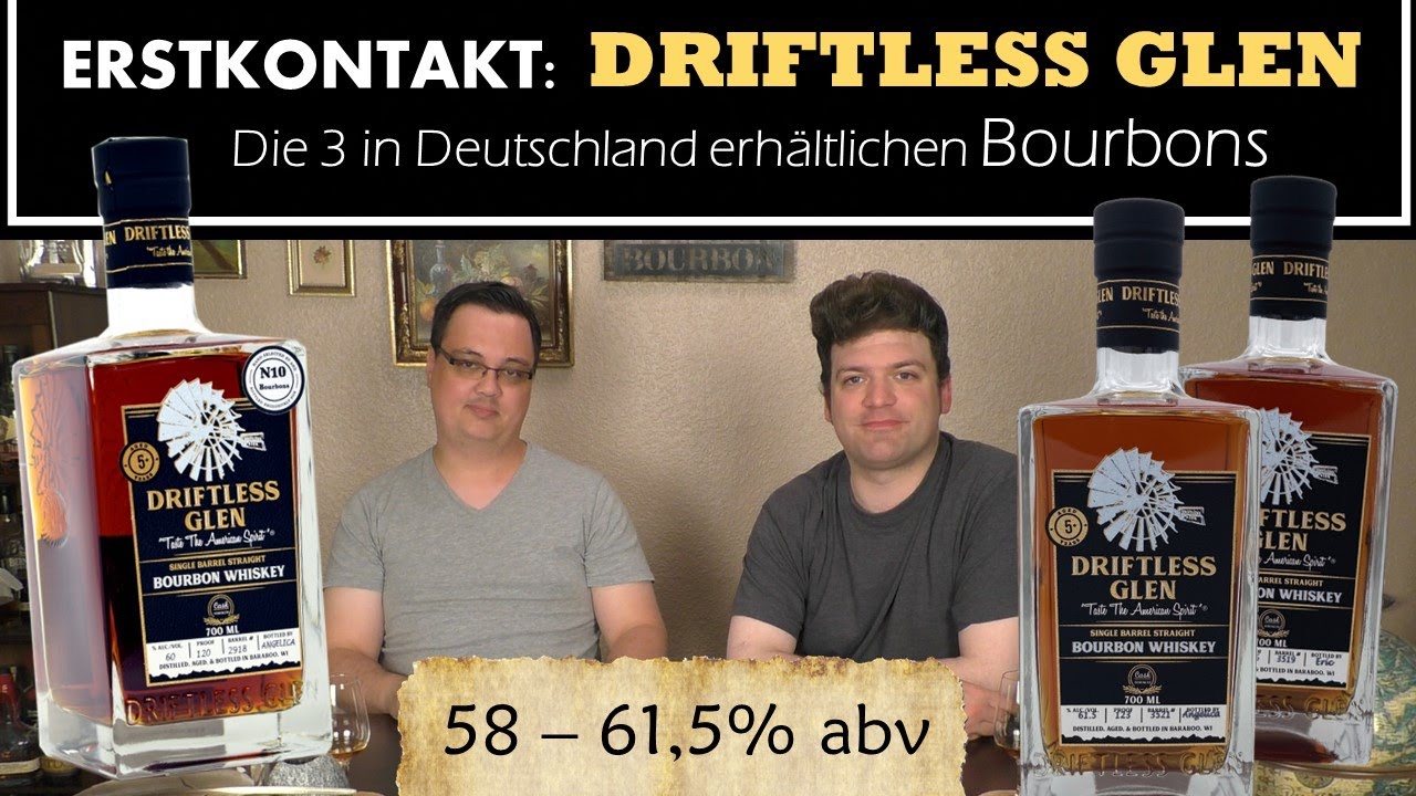 Driftless Glen Bourbon | Die 3 in Deutschland erhältlichen Abfüllungen