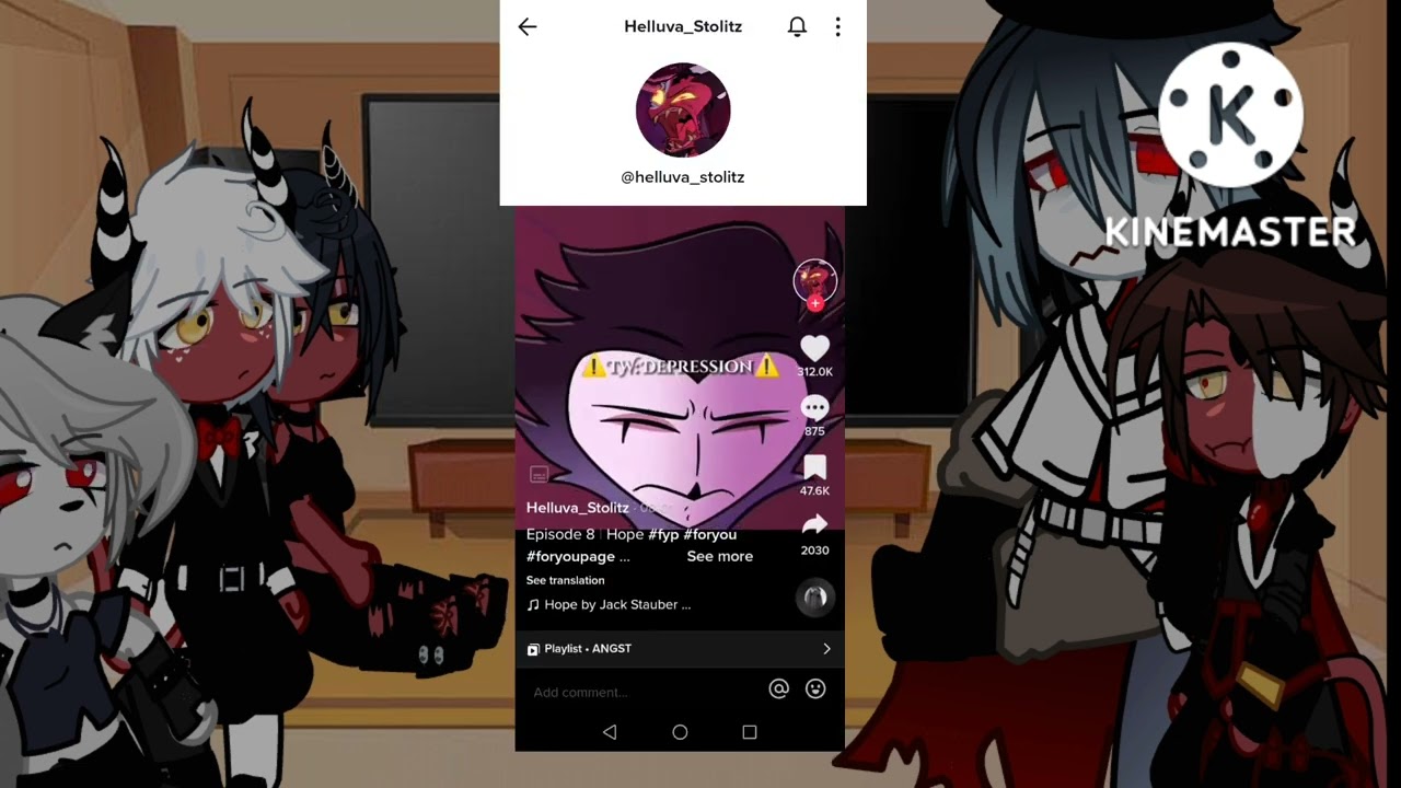[☾︎]Helluva boss react[☽︎]gc[☾︎]1/2[☽︎]