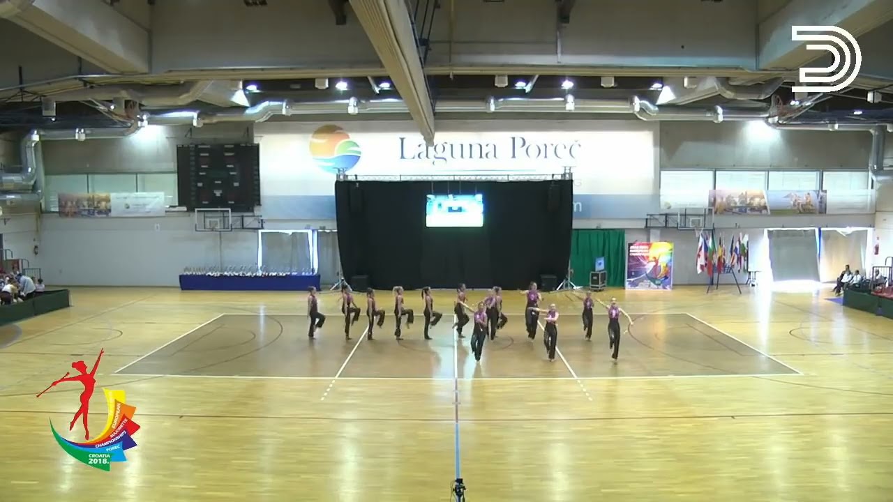 NBTA Europe Majorettes Competition - Porec 2018 - Exhibition Corps   Senior - CROATIA
