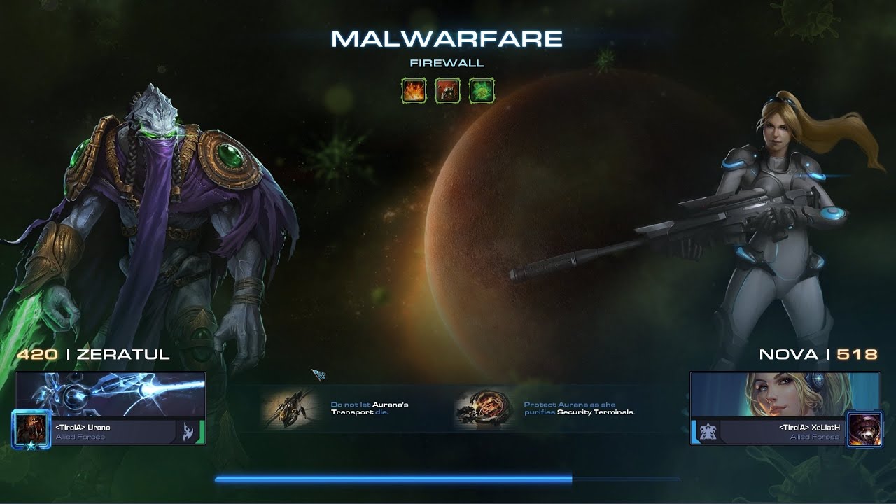 StarCraft II: Co-op Weekly Mutation 339 - Firewall