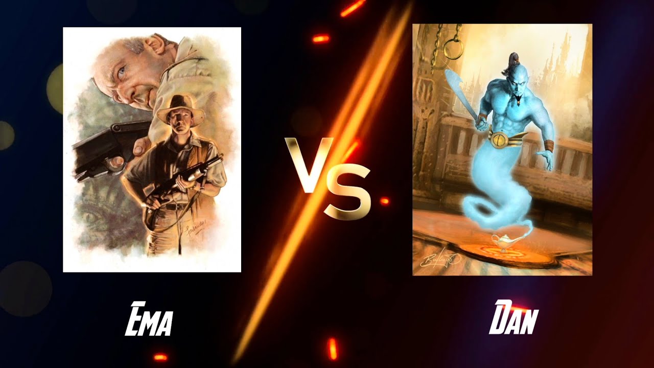 Muldoon/InGen vs Genie (Ema vs Dan) | Unmatched