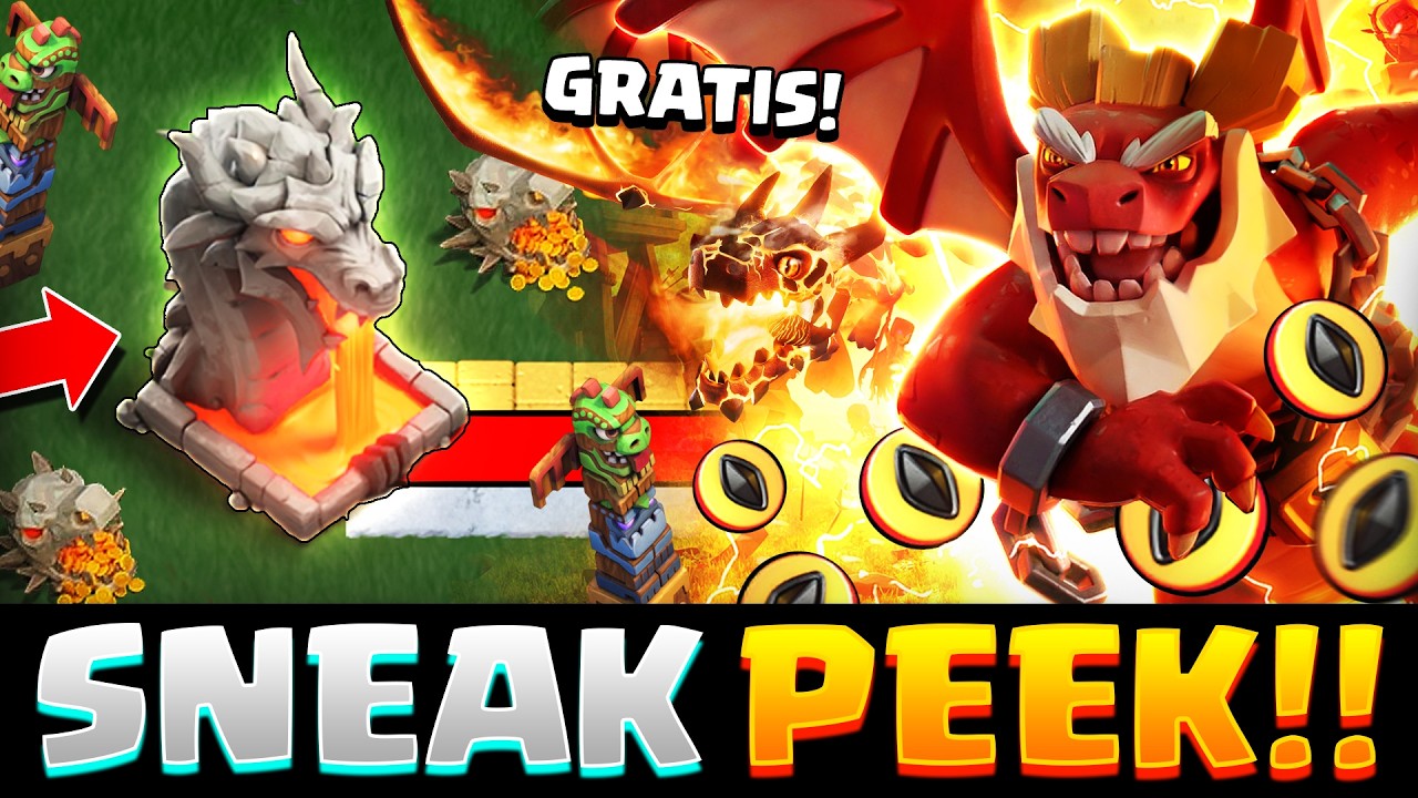 🚨¡¡SNEAK PEEK: 27 MILLONES de RECURSOS y 4 DECOS GRATIS!! 🐲 Nuevo Evento Escamas de Dragon! 😡