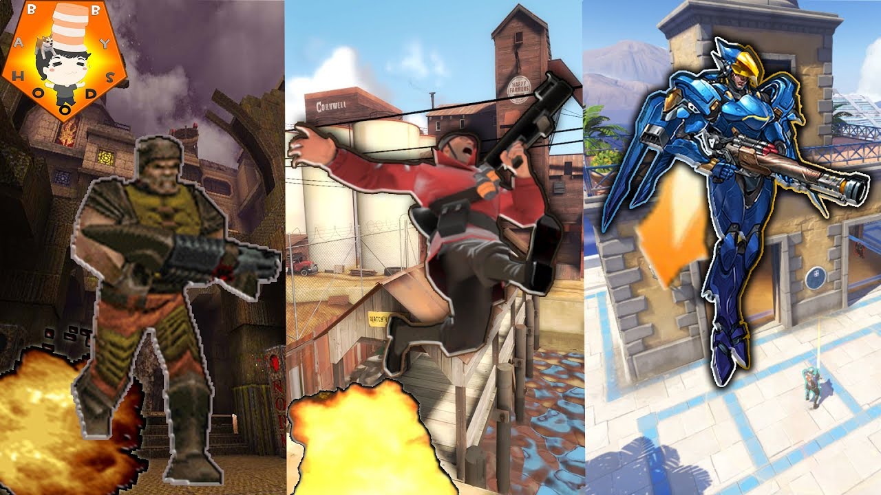 Rocket Jumping - FPS's Most Underrated Mechanic!