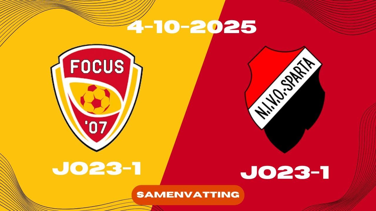O23-1 Maakt Gehakt van Nivo Sparta | Focus '07 O23-1 - Nivo Sparta O23-1 | Samenvatting