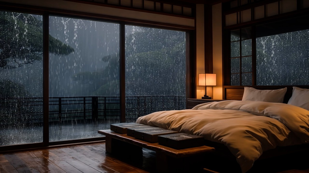 Peaceful Piano Music for Homework & Revision | Soft Rain Atmosphere | Deepora Sounds