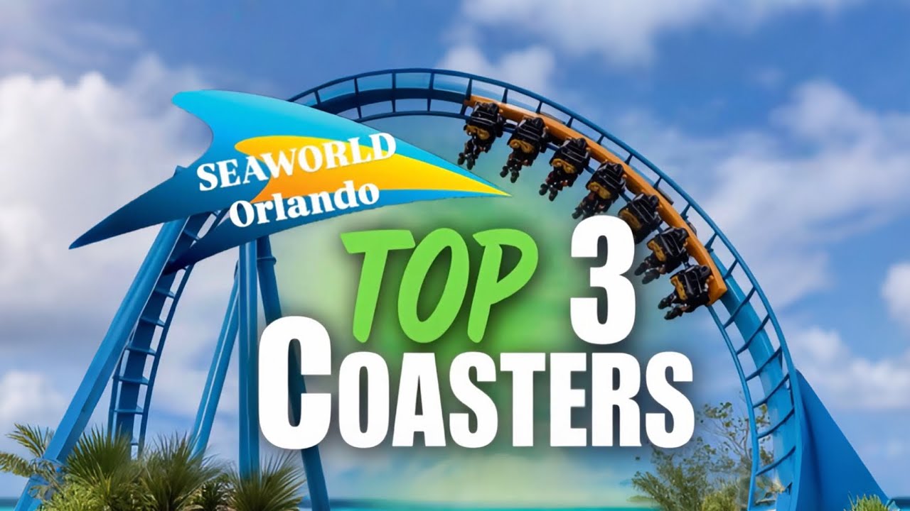 Every SEAWORLD Orlando Rollercoaster RANKED with Onride Footage