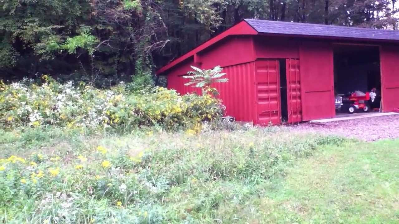 Shipping Container Garage Workshop