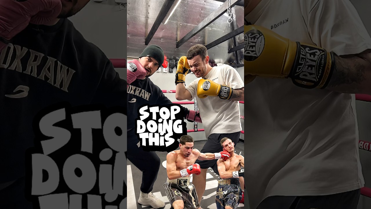 A mistake you MUST FIX 😅🥊 #boxing #viral #learntobox #boxingtraining #shorts