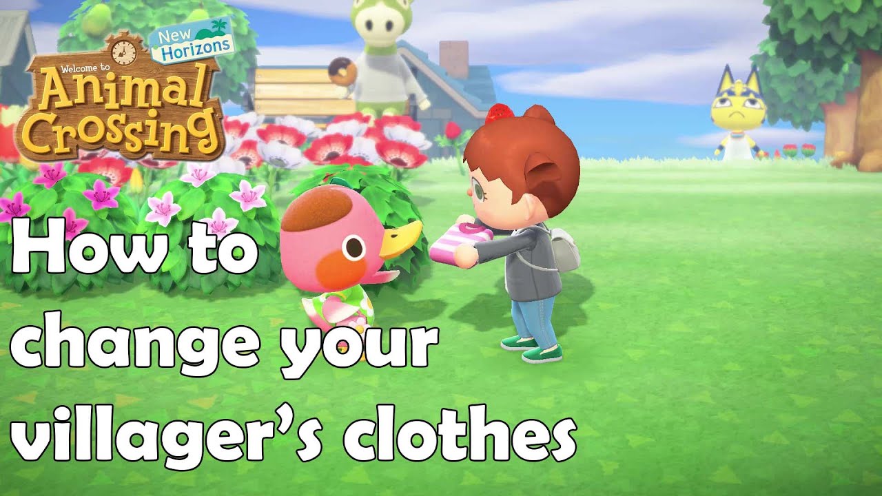 How to Change Villager's Outfits - Animal Crossing: New Horizons