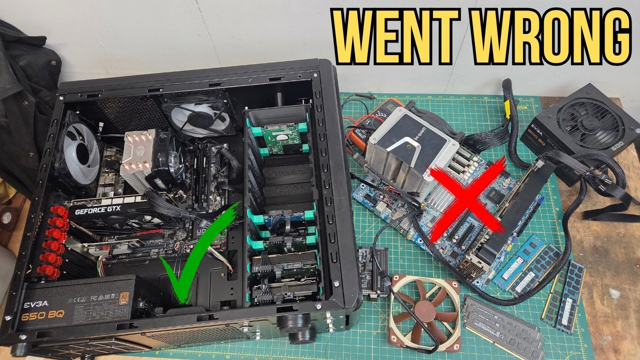 This Home Server Build Went Wrong… So I Had to Fix It