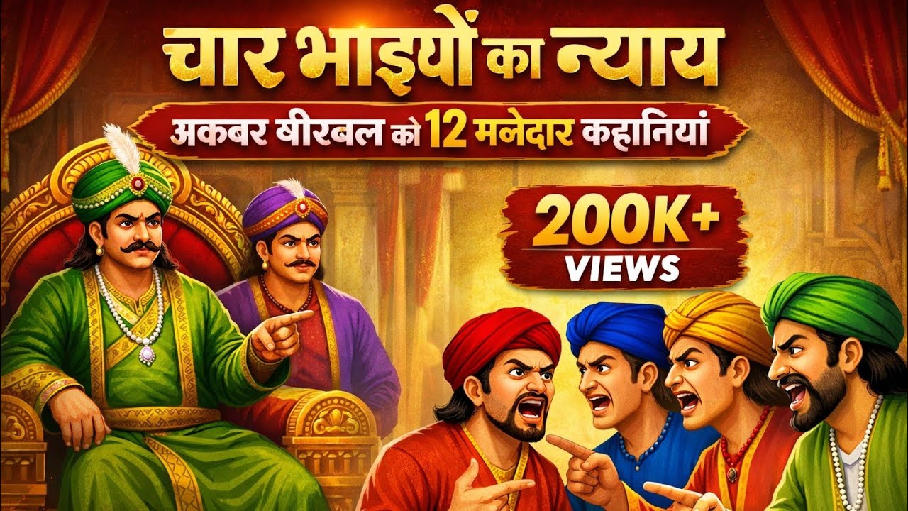 सच और झूठ का इम्तिहान | अकबर बीरबल की बुद्धिमान कहानी | akbar birbal story in hindi 