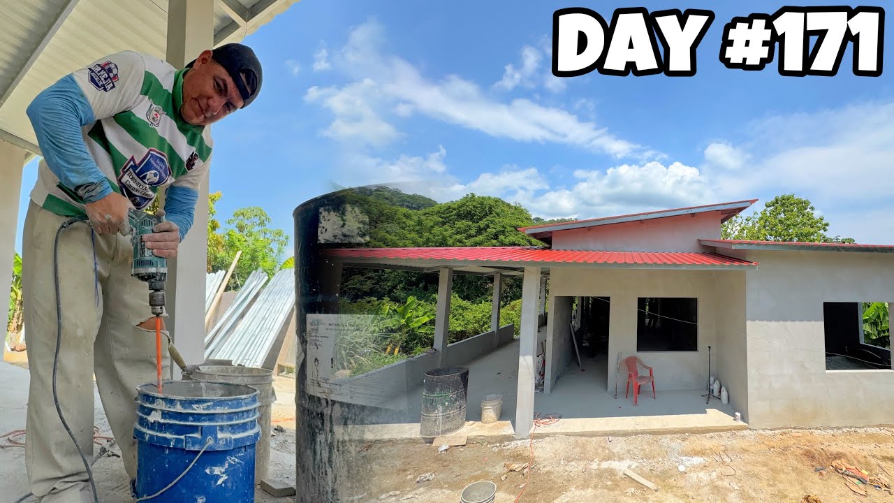 DÍA 171 de CONSTRUCCIÓN DE LA CASA. ¿VALE LA PENA CONSTRUIR CASA EN EL SALVADOR en pleno 2025?