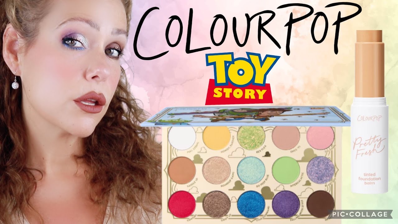 NEW FROM COLOURPOP| PRETTY FRESH FOUNDATION BALM| TOY STORY PALETTE| 2 LOOKS!