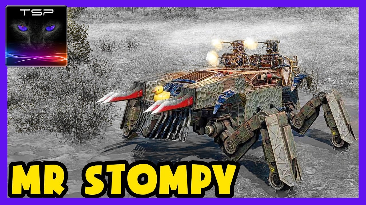 Crossout #148 ► Mr Stompy &brvbar; 3x Autocannon SpiderBot Build and Gameplay